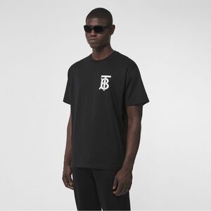 Burberry Monogram Motif Cotton Oversized T-shirt
